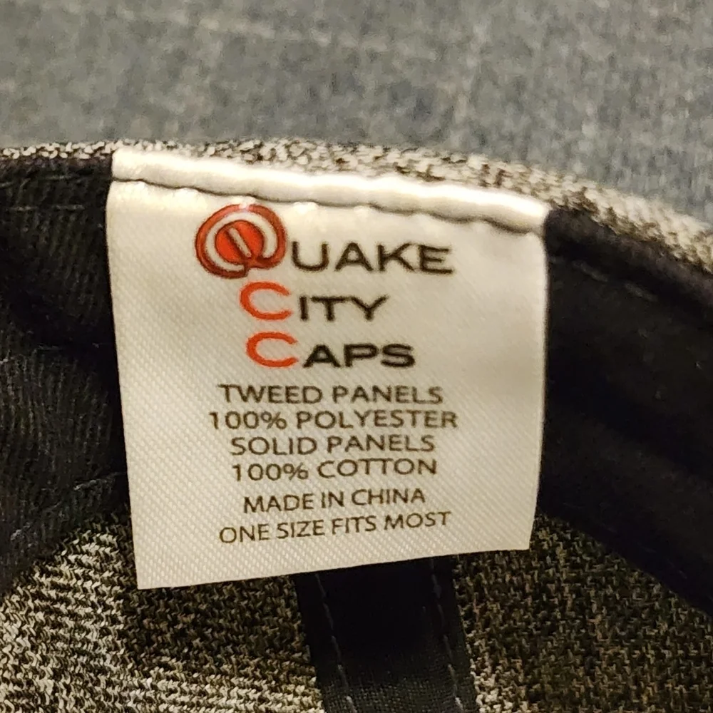 Quske City Caps Alois Riley Brown and Tan Cap